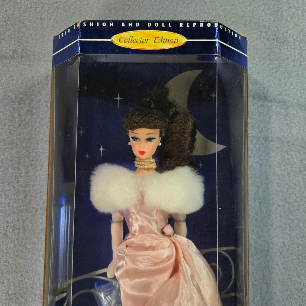 Mattel Enchanted‎ Evening Barbie Doll 1996 Collector Edition Pink Gown 15407 New